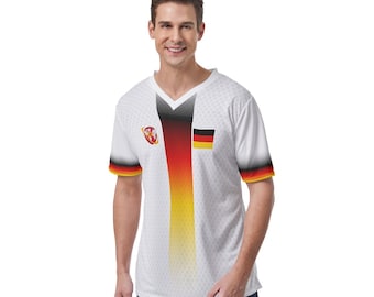 Personalizable Germany Soccer/Football Jersey