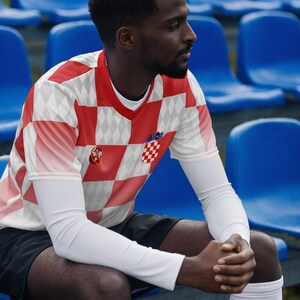 Croatia Unisex Soccer/football Jersey