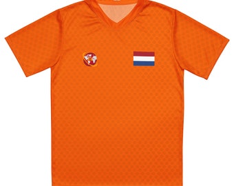 Personalizable Netherlands unisex soccer/football jersey