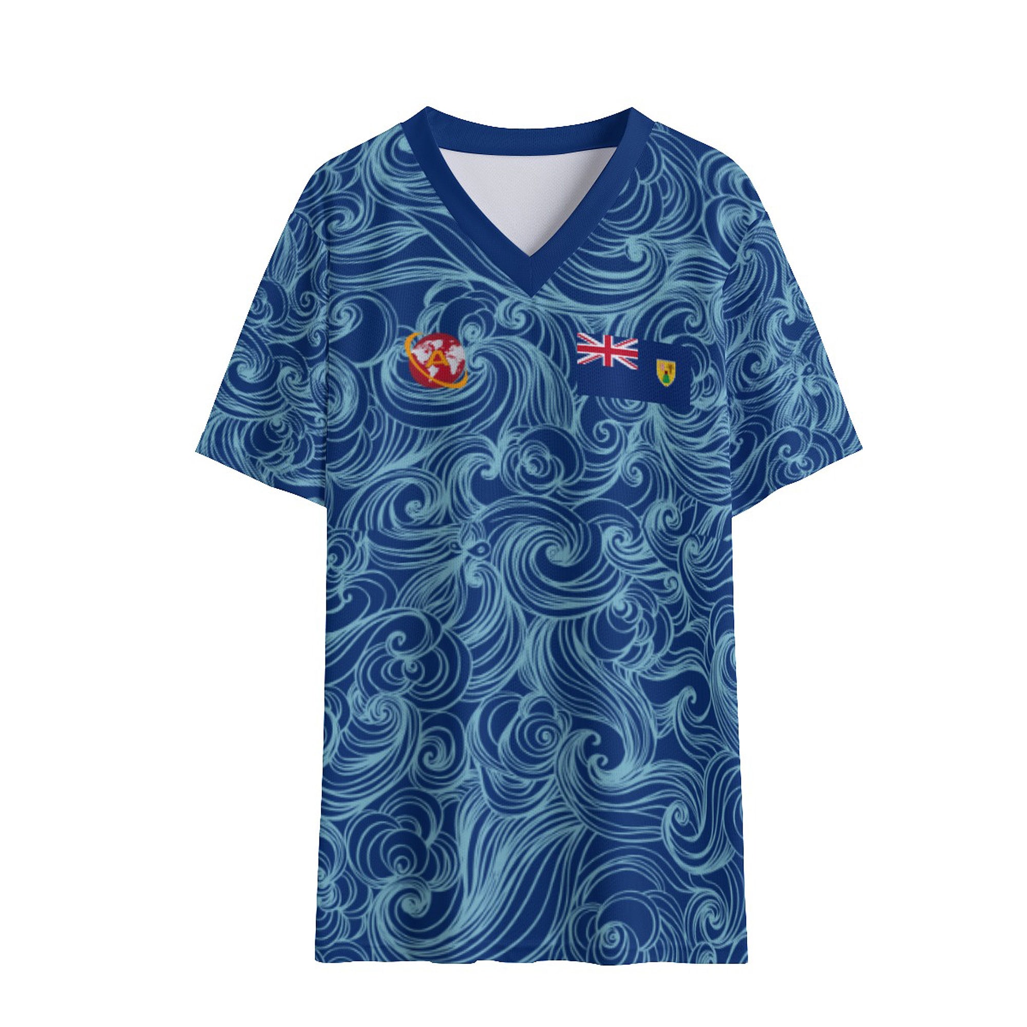 Maillot Domicile Îles Turques Et Caïques BNWT - Taille XL Pour Homme