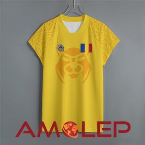 Personalizable Unisex Romania Rugby Jersey