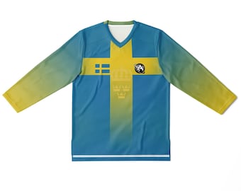 Zweden Unisex ijshockeyfanshirt