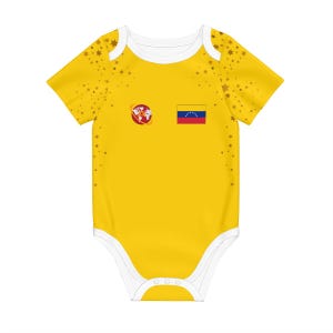 Personalizable Venezuela Baby Infant/Bodysuit Jersey Romper