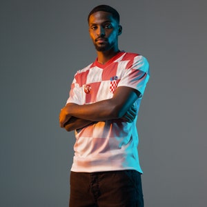 Croatia Unisex Soccer/football Jersey
