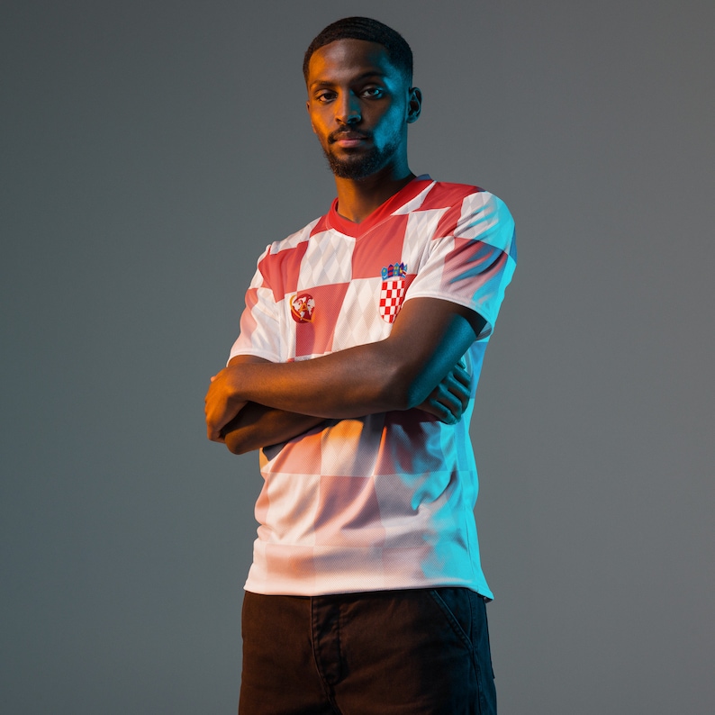 Croatia Unisex Soccer/football Jersey