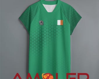 Personalisable Unisex Ireland Rugby Jersey
