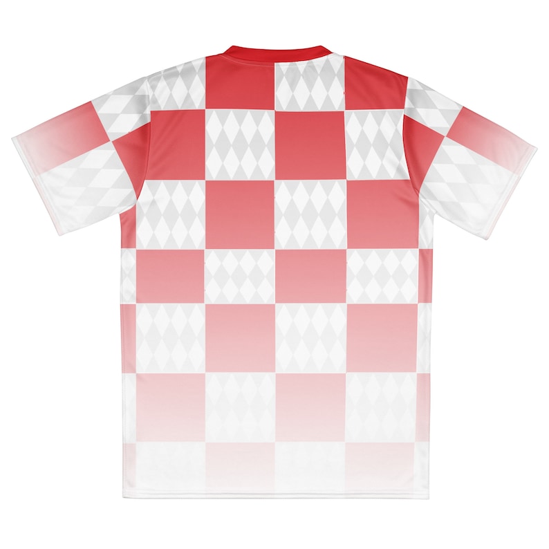 Croatia Unisex Soccer/football Jersey