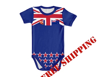 New Zealand Baby Onesie/Bodysuit Jersey