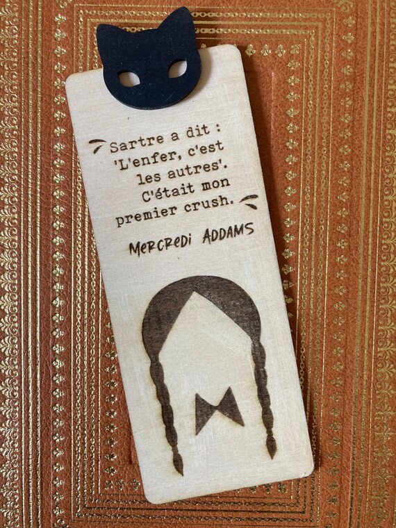 Wednesday Addams Bookmark - Personalized