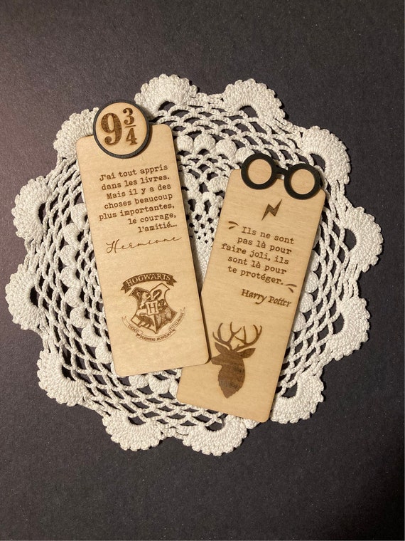 Harry Potter themed bookmark - personalized