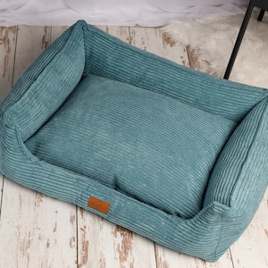 Dog Bed Washable Cover, Pet Bed for Dogs Cats, Big Dog Bed with Removable Cover, Corduroy Large Dog Bed, Cat Bed Sofa, Dog Gift