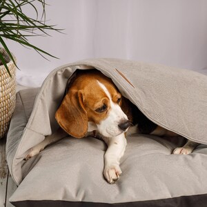 Warm Hooded Dog Bed Snuggle Beds for Cats and Dogs Dog Cave Bed Large Small Etsy Canada