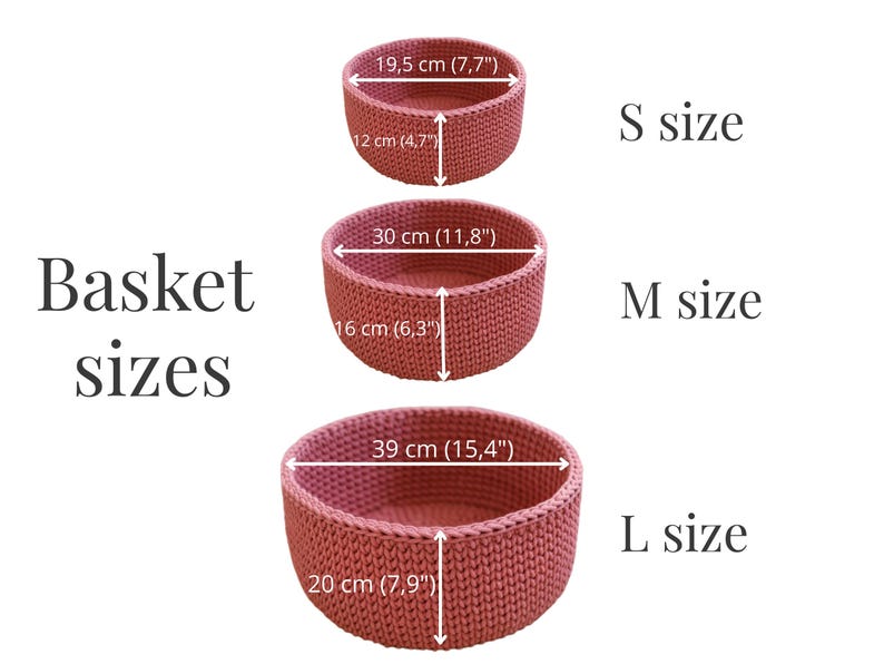 Easy Crochet Storage Basket Pattern | Modern Round Baskets PDF + Video ...