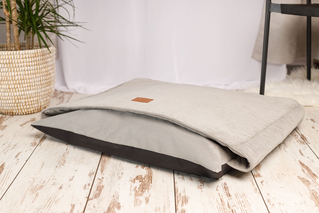 soft-dog-cave-bed-with-hood-cozy-dog-pillow-with-cover-snuggle-pet