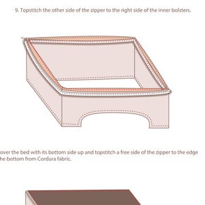 dog bed pdf instruction