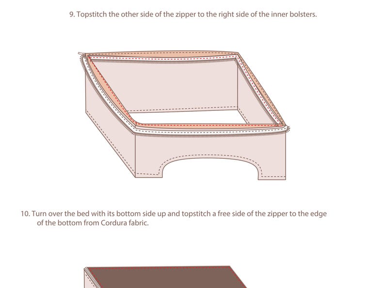 dog bed pdf instruction