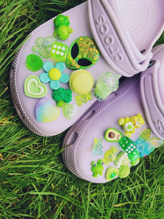 green lucky charm shoes
