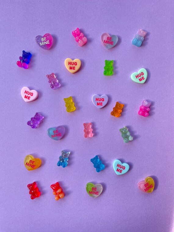 Funky Y2k Jibbitz Crocs Shoe Charms/gummy Bears/lovehearts Etsy UK