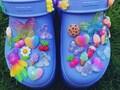 Funky Shoe Charms: Ice Cream, Butterfly, Glitter Hearts product logo