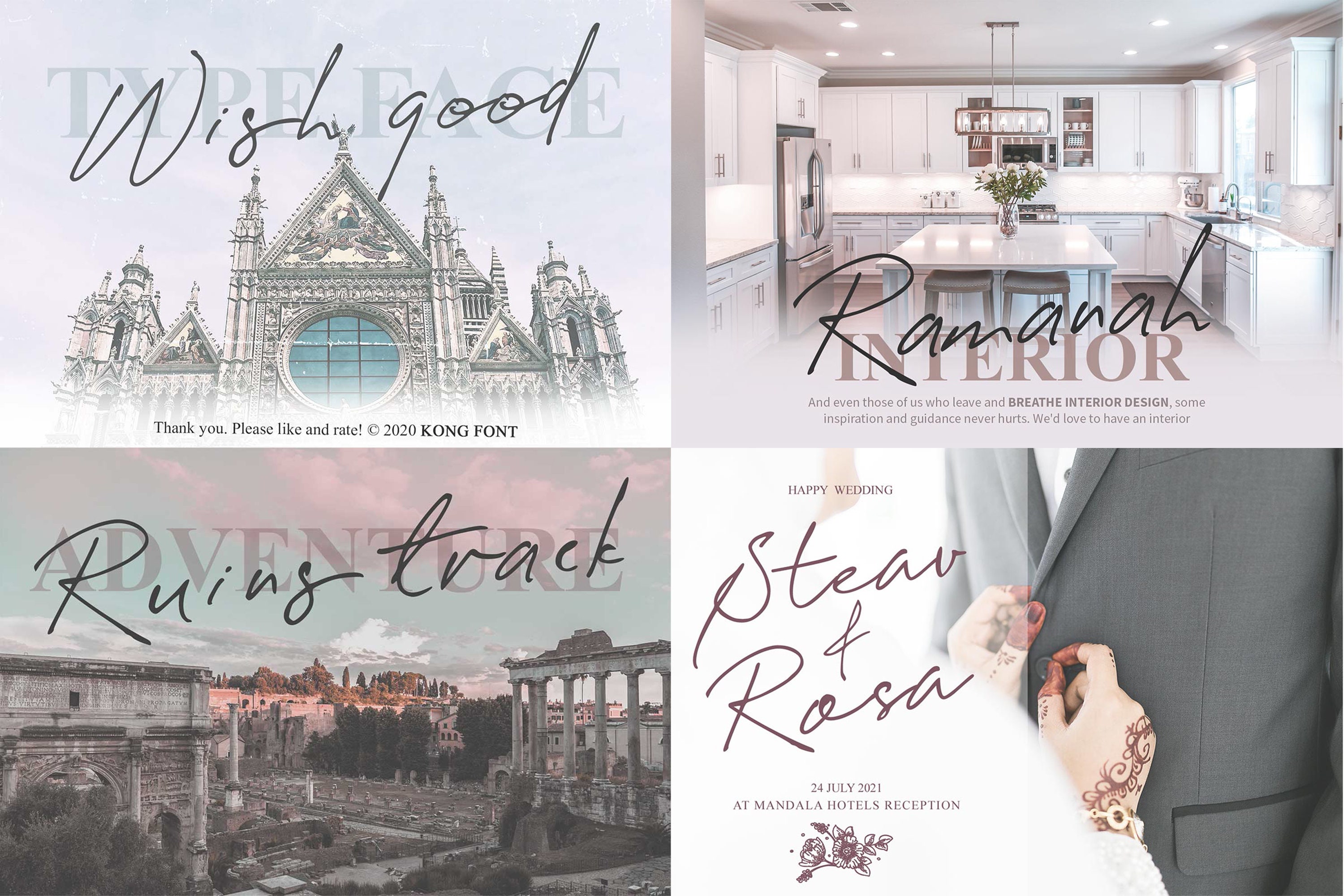 Modern Cursive Font Bundle, Modern Cursive, Cursive Font, Bundle Font ...