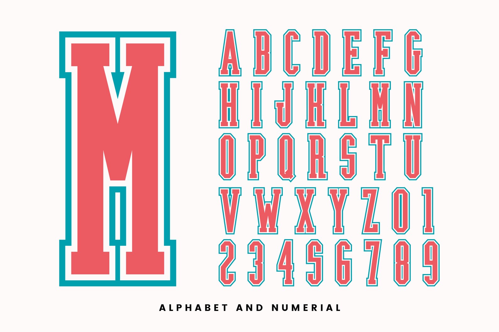 Modern Varsity Font SVG Vector Font College Font Baseball Font modern-varsity-font-svg-vector-font-college-font-baseball-font