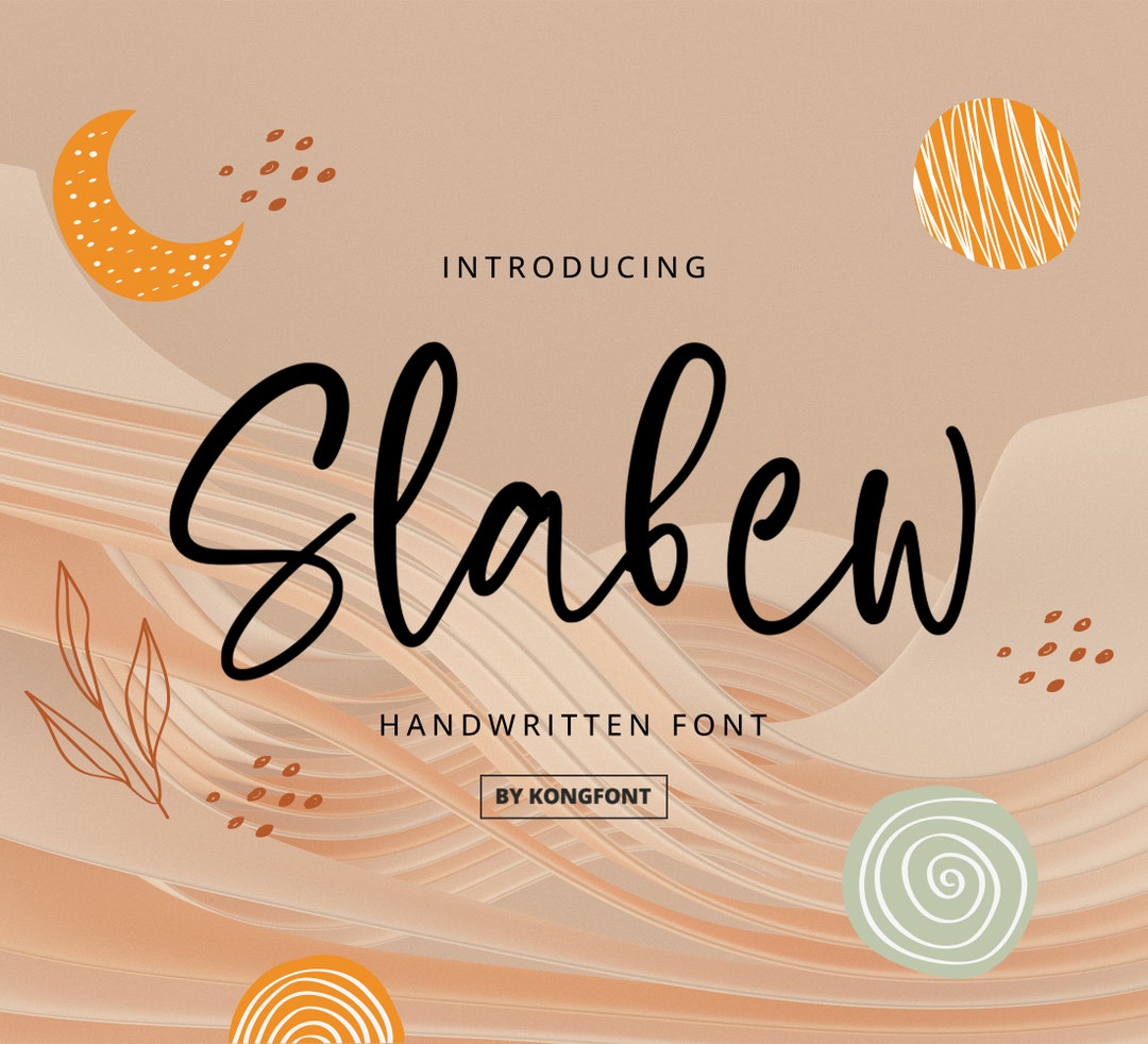 Script Font Modern Design Modern Font, Script Font, Font Design, Font Collection, Artistic Font ...