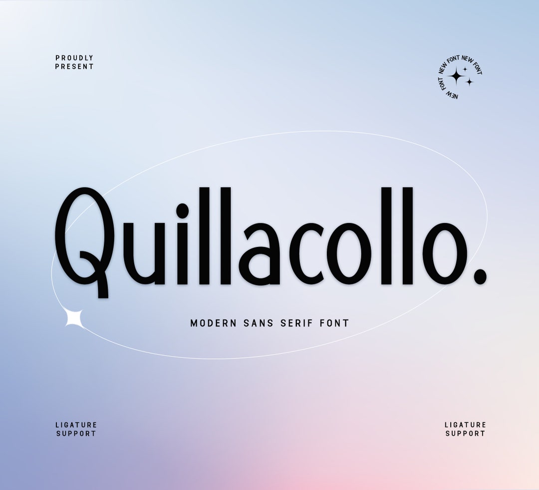 Modern Font, Sans Serif Font, Modern Typeface - Enhance Your Designs ...