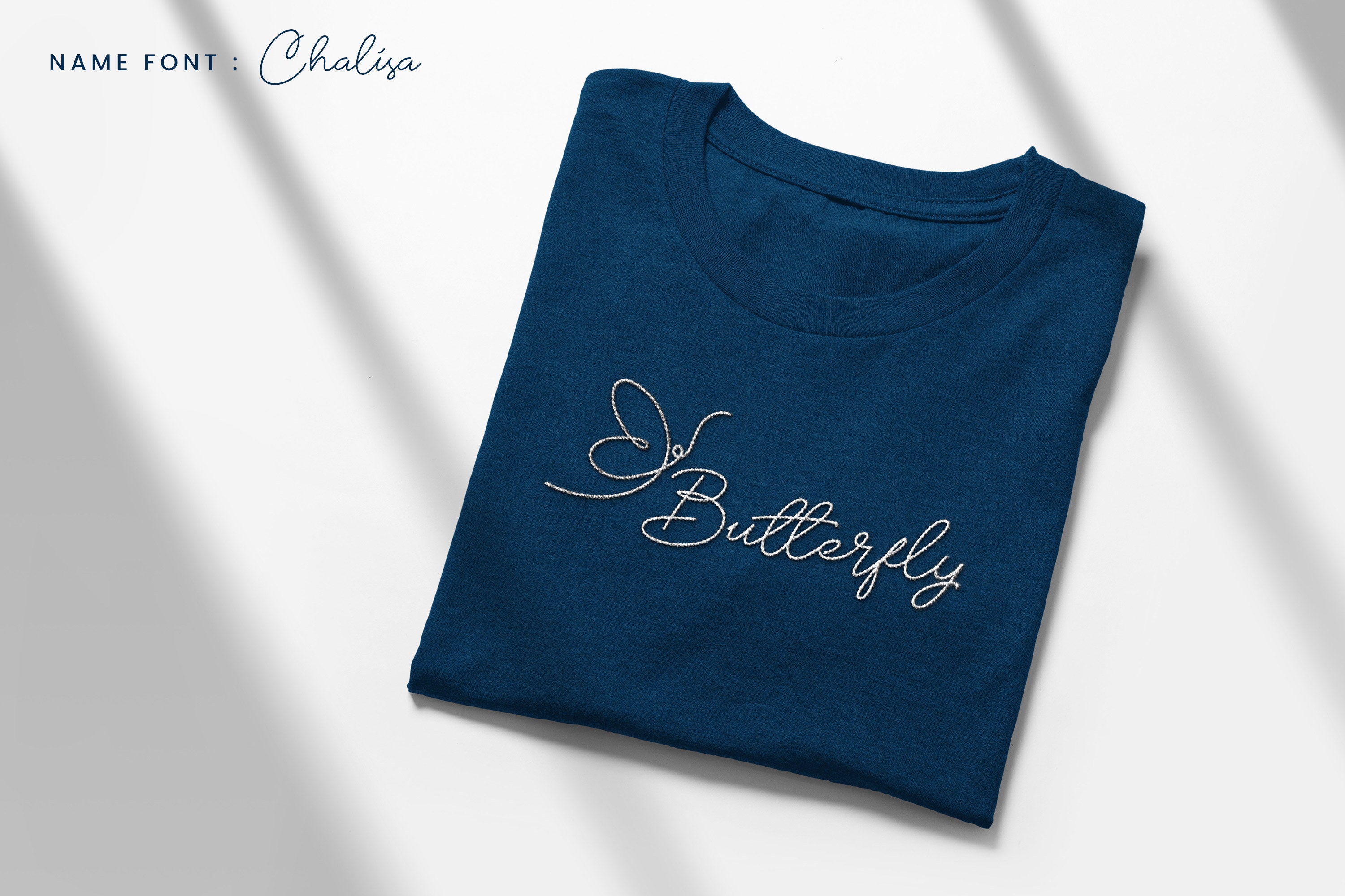 Modern Script Embroidery Font Bundle, Script Font, Embroidery Font ...