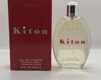 Original Vintage Kiton Men Eau De Toilette Spray 4.2 FL.OZ