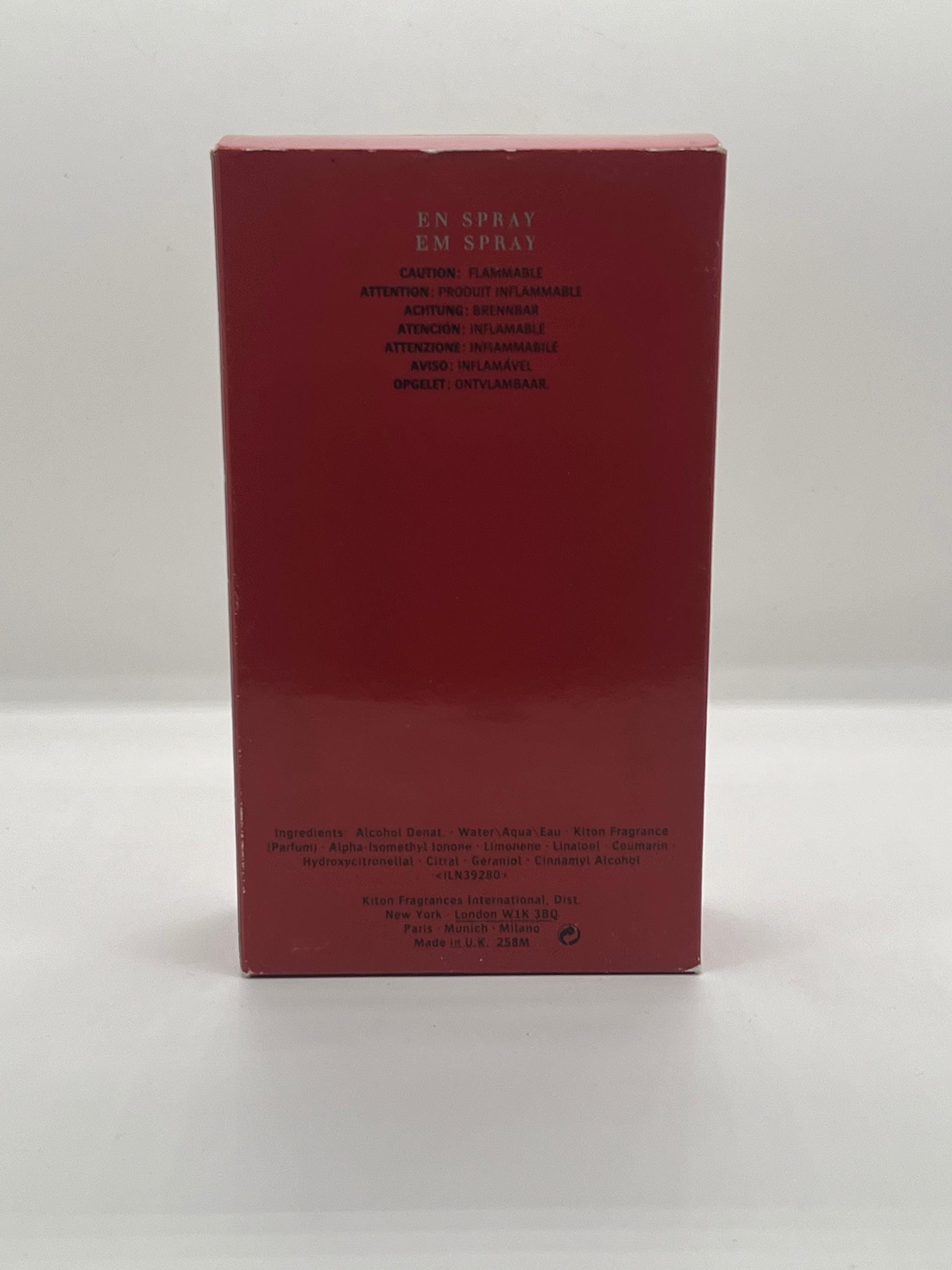 KITON Men Eau De Toilette 125ml / 4.2 FL.OZ, New Very Hard to Find