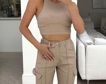 justyouroutfit Cargo Skinny Jeans