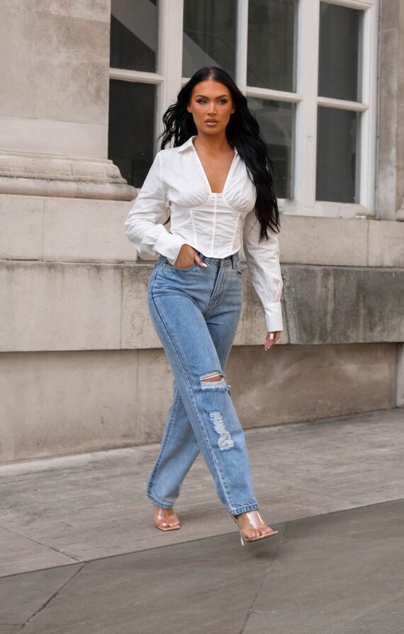 Style en jeans femme sale
