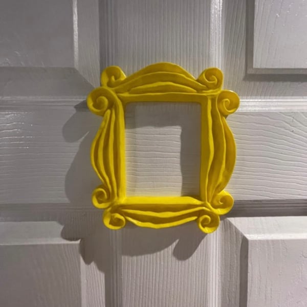 Friends Peephole Yellow Frame