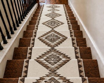 Marokkanischer Teppichläufer 100x300 – Handgewebter Berber Teppich im geometrischen Berber Stil