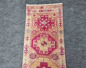 Türkischer Teppichläufer, extra Langer Flurteppich (45cm x 3')