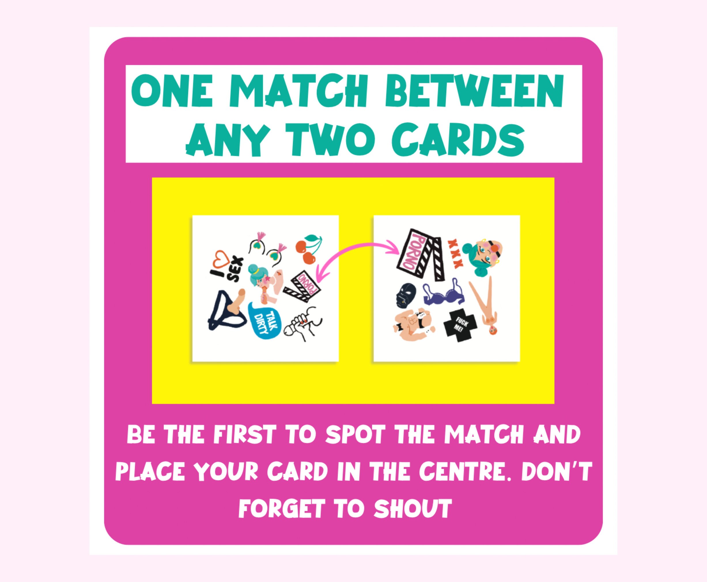 Dirty Doubles Card Game Adult Party Game Fun Hen Night Gift for Game