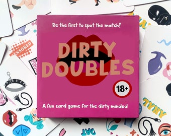 Dirty Doubles Card Game| Adult Party Game | Fun Hen Night | Gift for Game Lovers | Hen party game