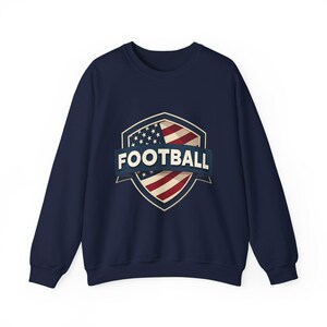 Football Fan Sweatshirt: Cozy Unisex Sports Apparel