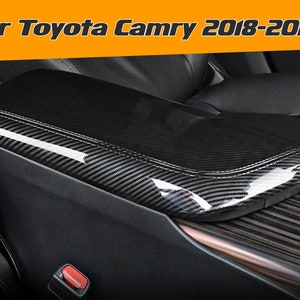 Accoudoir pour console centrale pour Toyota Camry 70 XV70 (2018-2023) Accessoires Cache de protection ABS Garnitures de revêtement