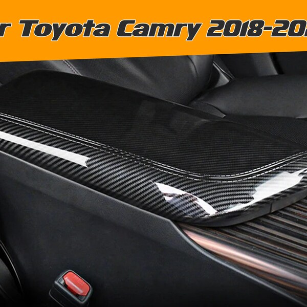 Toyota Camry 70 XV70 Center Console Armrest Box (2018-2023) Accessories ABS Protection Cover Skin Trims