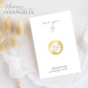 Carte à Gratter pour les Amoureux | Demande en Pacs | Demande en Mariage | Déclaration d'Amour pour la Saint-Valentin !