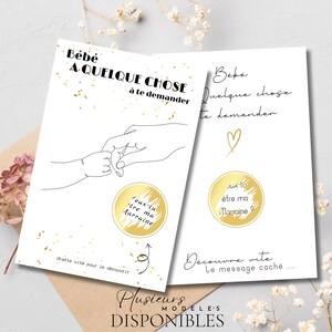 Carte à Gratter | Demande Parrain / Marraine | Annonce Parrain et/ou Marraine