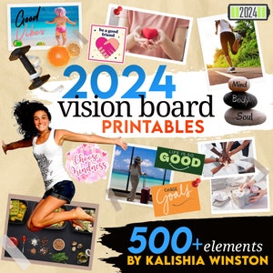 2024 Vision/Dream Board! ☁️⭐️