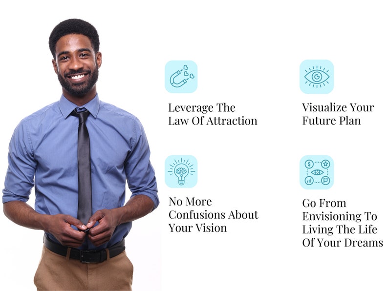 Vision Board Printables for Black Men 300 Inspiring - Etsy