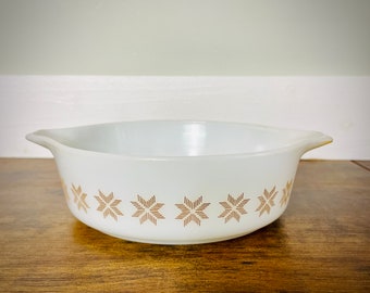 Vintage Pyrex Town and Country 1 Pint Casserole Dish 471 No Lid
