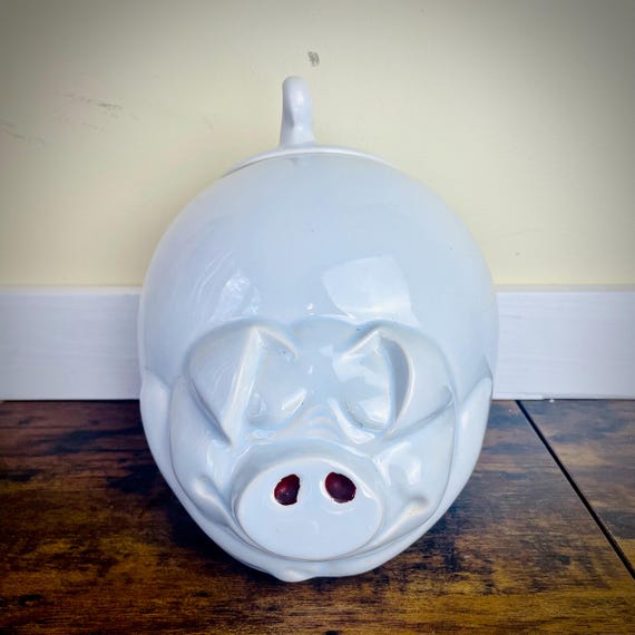 Vintage Mccoy Quigley Pig Cookie Jar Canister - Etsy
