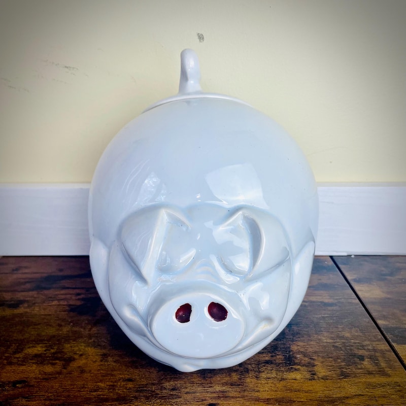 Pig Cookie Jar - Etsy