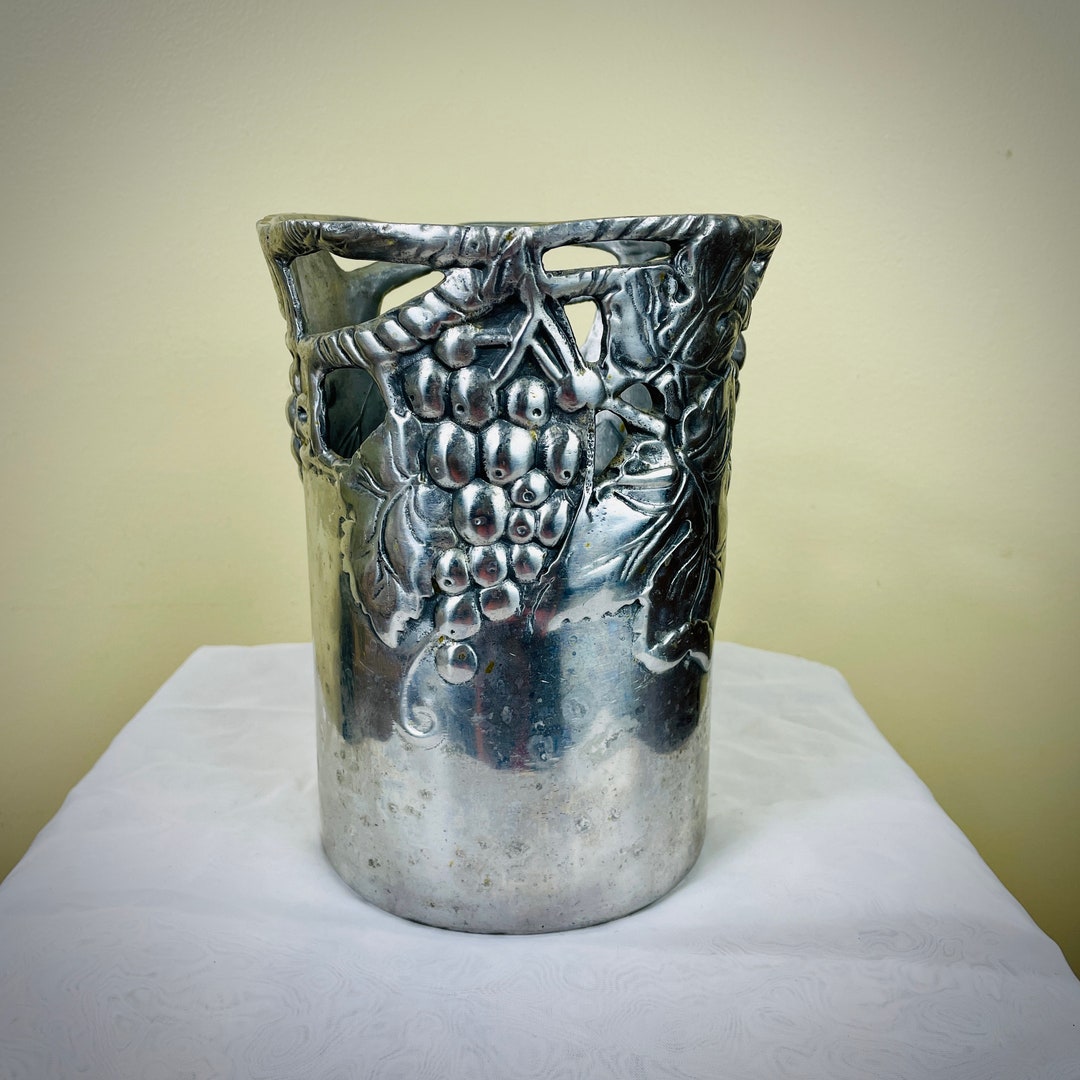 Vintage Arthur Court Wine Chiller or Utensil Holder 2002 Etsy