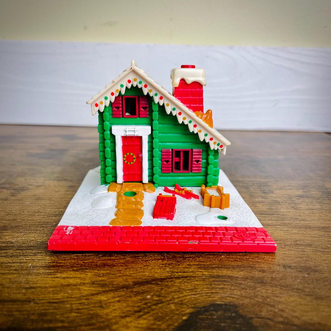 Vintage Bluebird Polly Pocket: Musical Holiday Chalet - complete, no music | Buy Online at Www