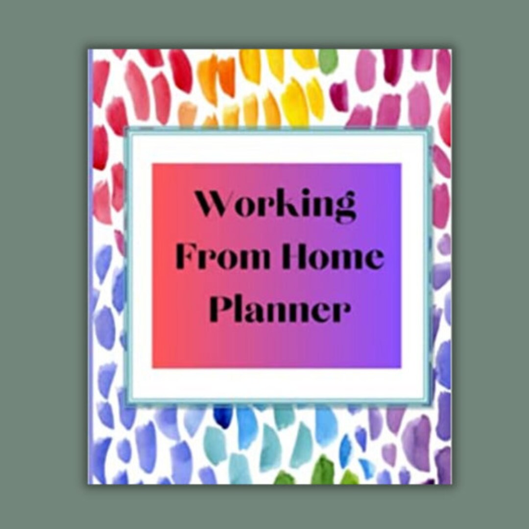 Planner, Work From Home, Todo List, Daily Organizer, Productivity